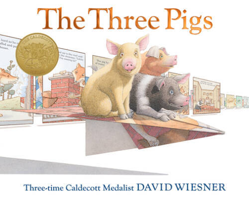 The Three Pigs – Hardcover By Wiesner, David – GOOD