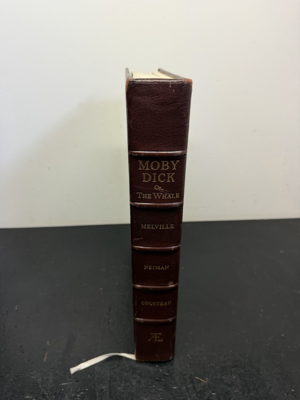 Moby Dick Herman Melville Signed LeRoy Neiman Jacques Cousteau 1st Edition Thus