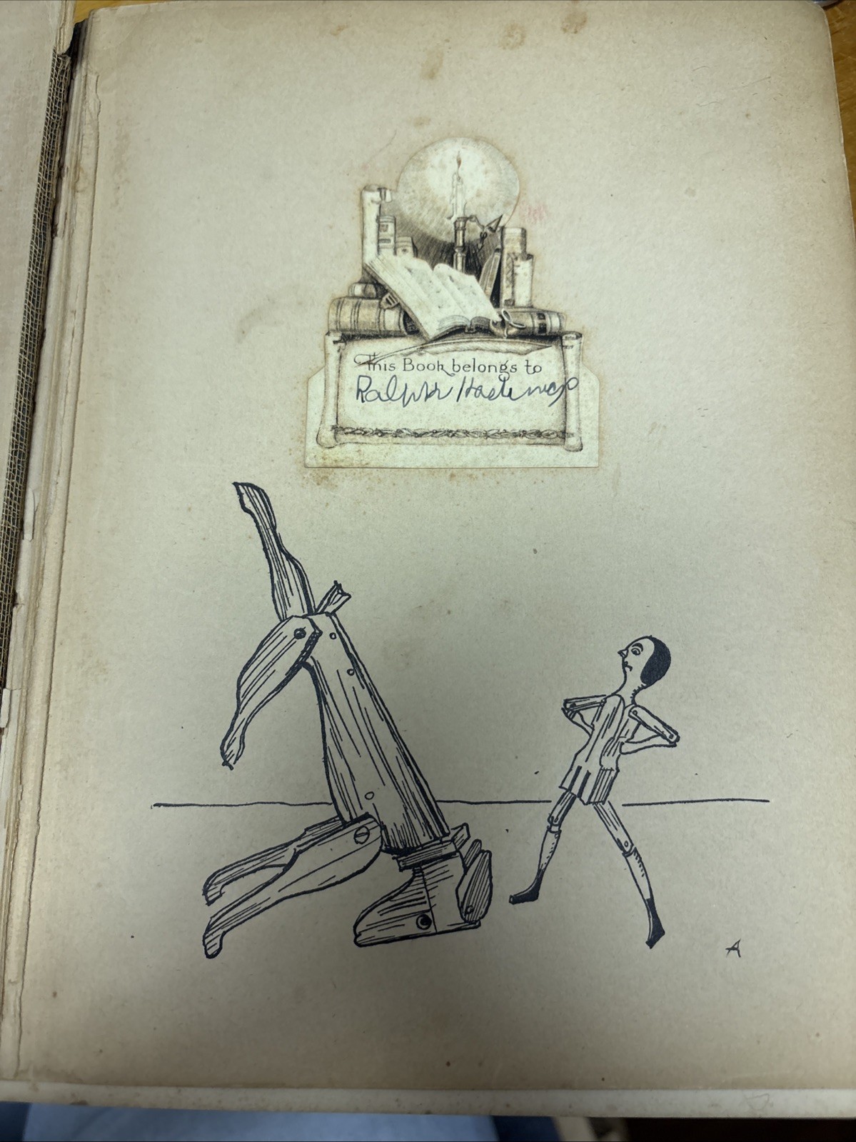 Poor Cecco – Margery Williams Bianco / Arthur Rackham 1925 Original HC