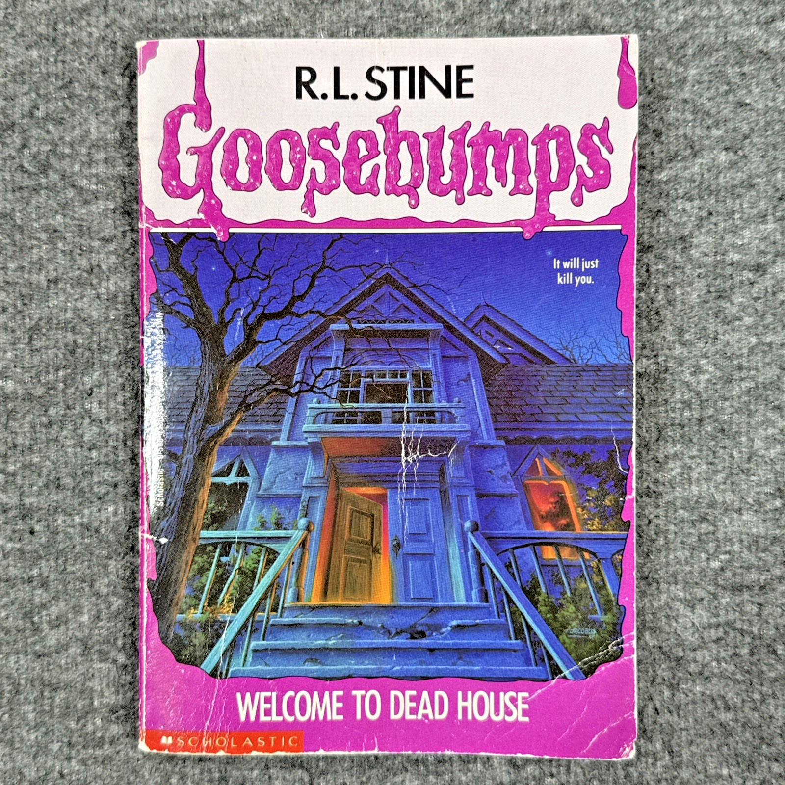 Goosebumps #1 Unnumbered 1st Edition/2nd Print Welcome To Dead House R.L. Stine
