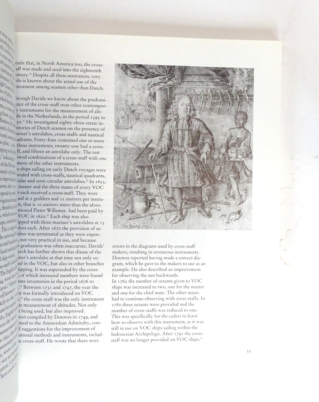 The Cross Staff, History & Development of Navigational Instrument by Bruyns