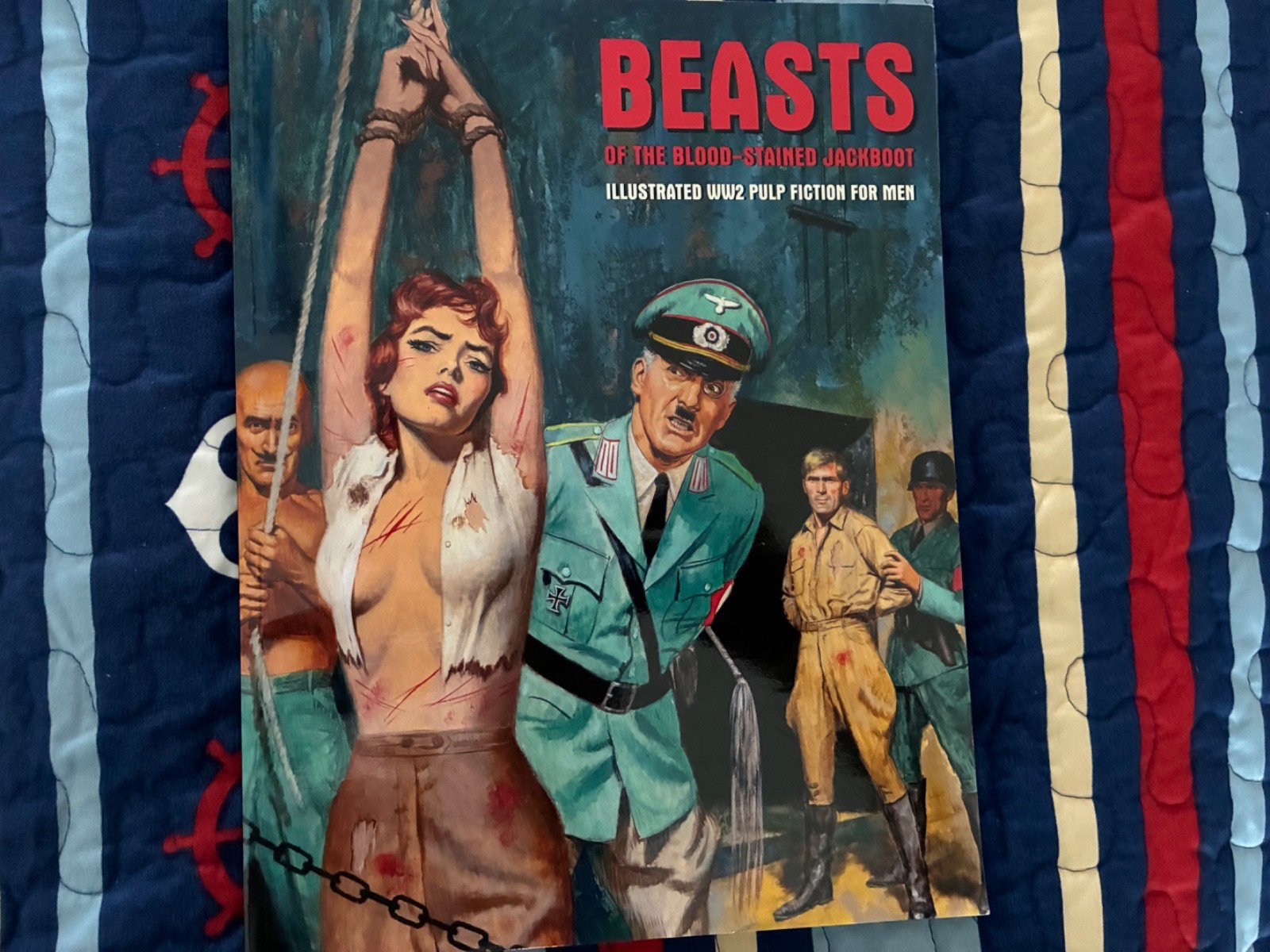 Collection from vintage men’s adventure magazine