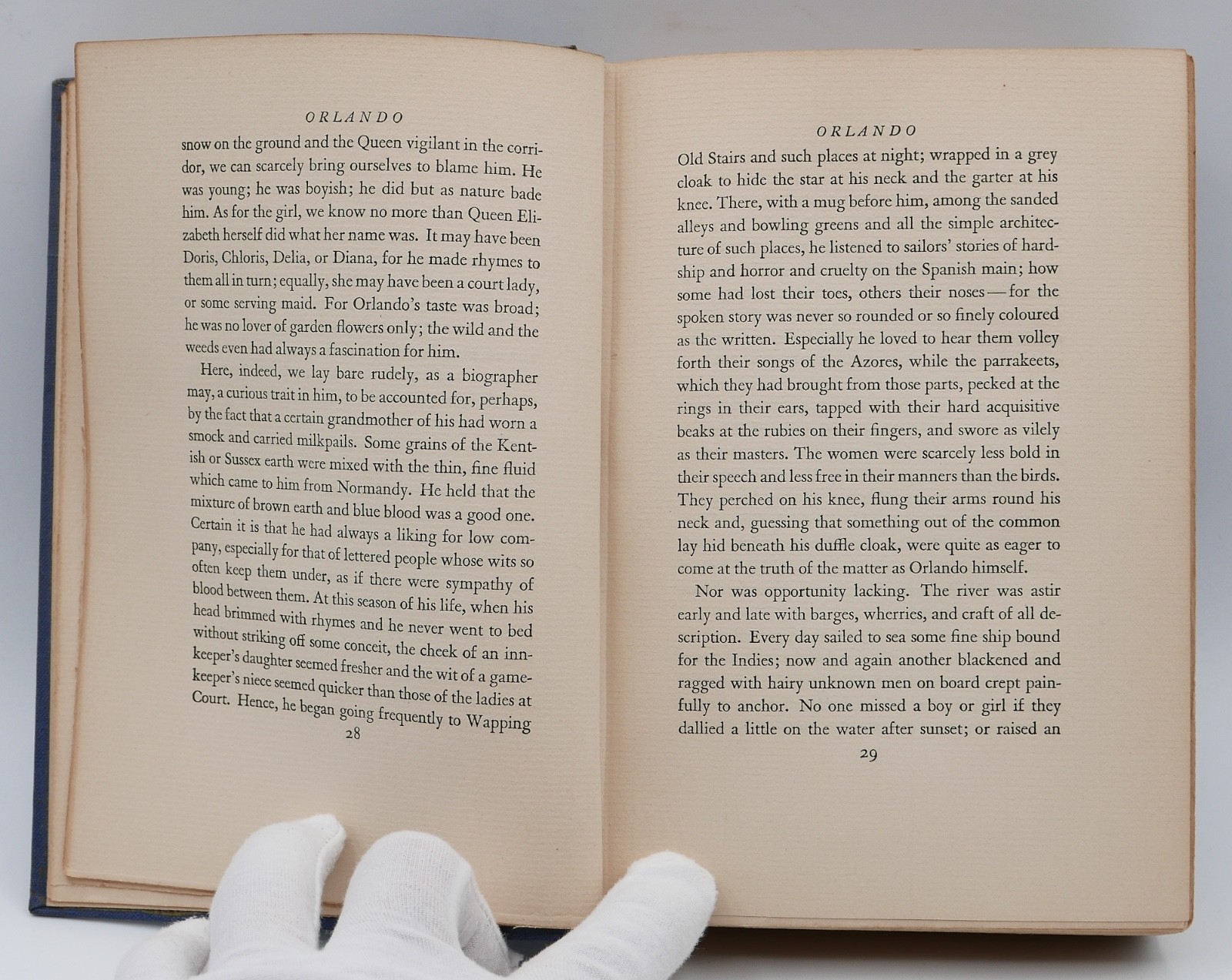 Orlando: A Biography by Virginia Woolf – Harcourt – 1st Regular Edition – 1928!