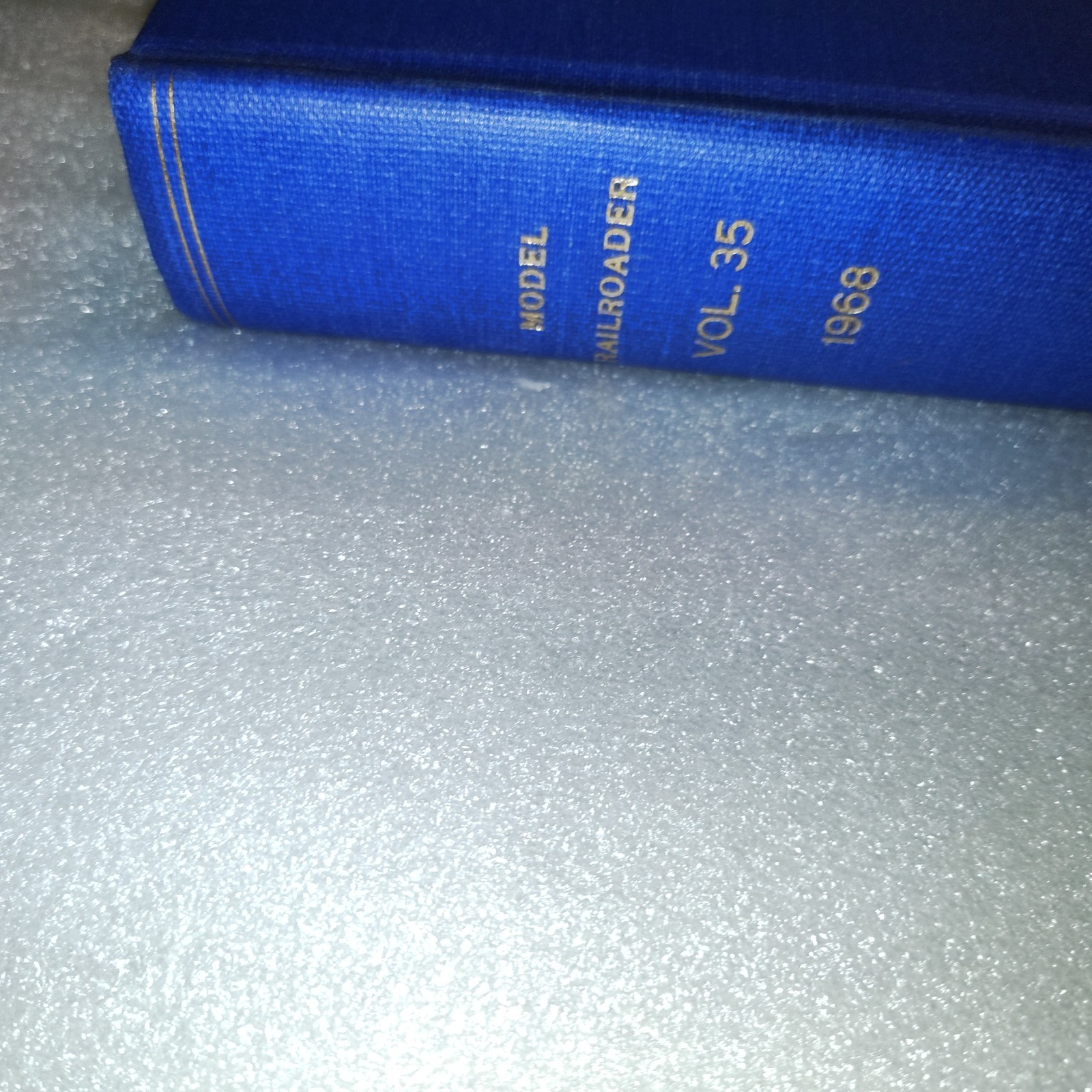 Model Railroader Magazine 1968 Complete Year Bound Volume 35 Hardcover Kalmbach