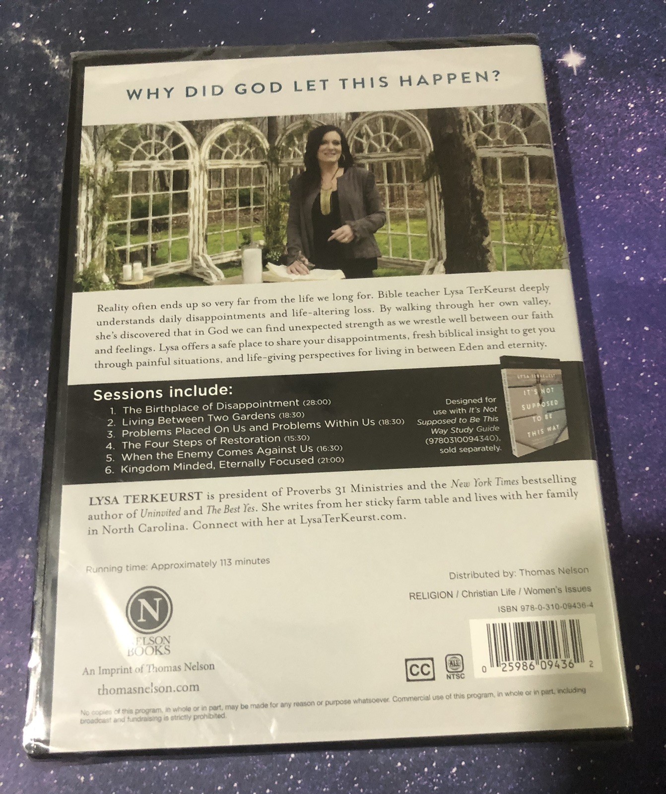 It’s Not Supposed To Be This Way by Lysa Terkeurst DVD and Study Guide