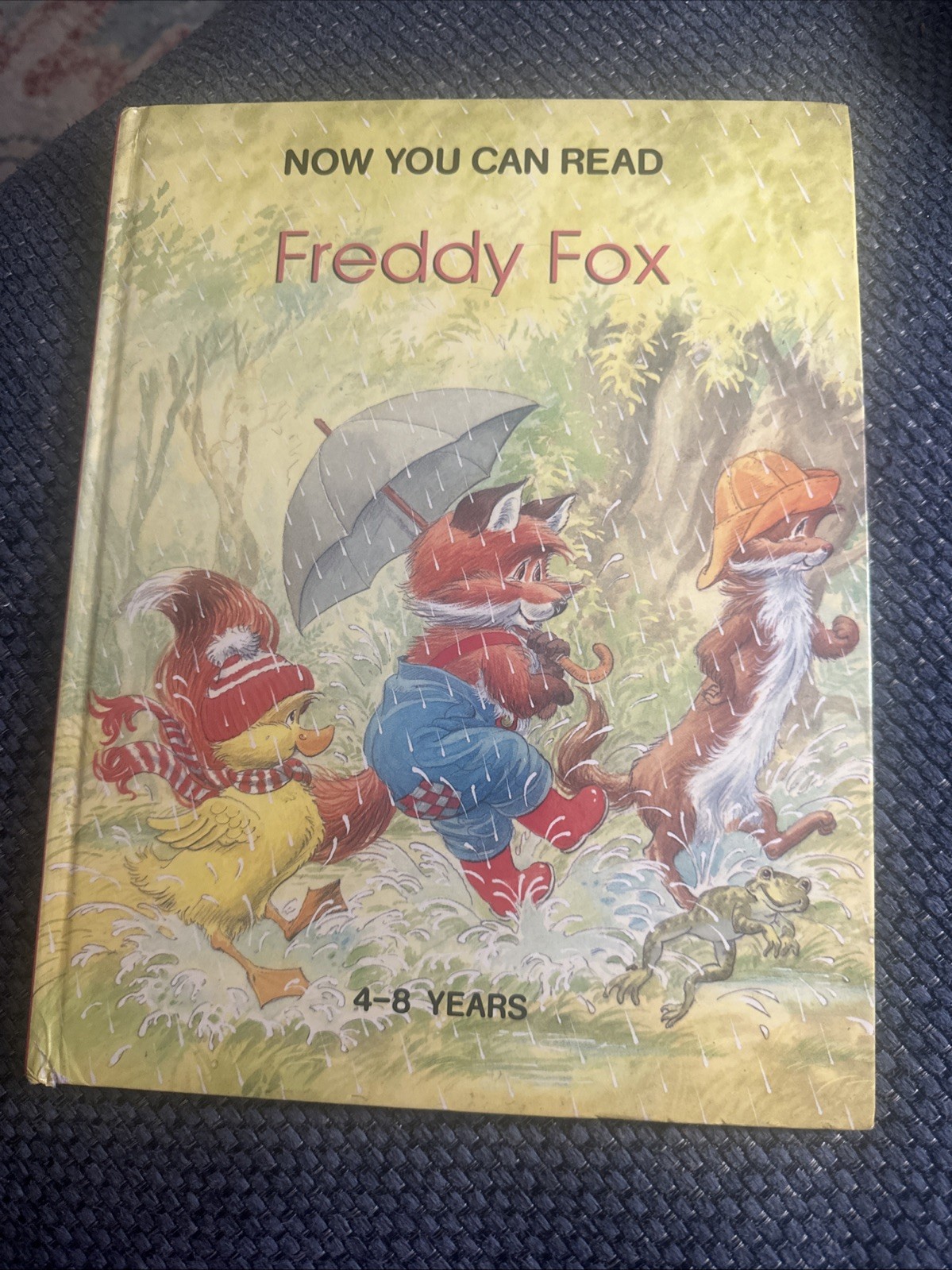 1992 Freddy Fox hc book by Terry Dinning 4-8 Years Old Now You Can Read