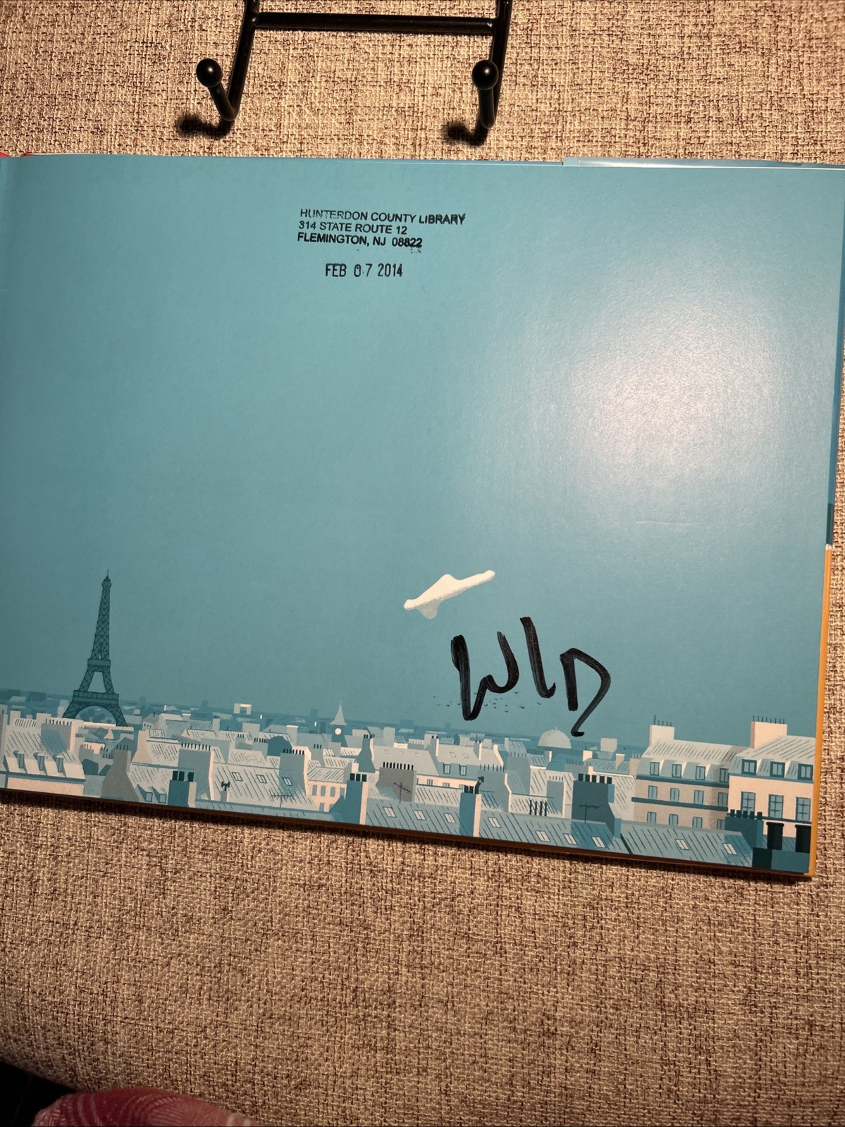Hello Mr. Hulot by David Merveille (2013, Hardcover) Ex Library, Beautiful