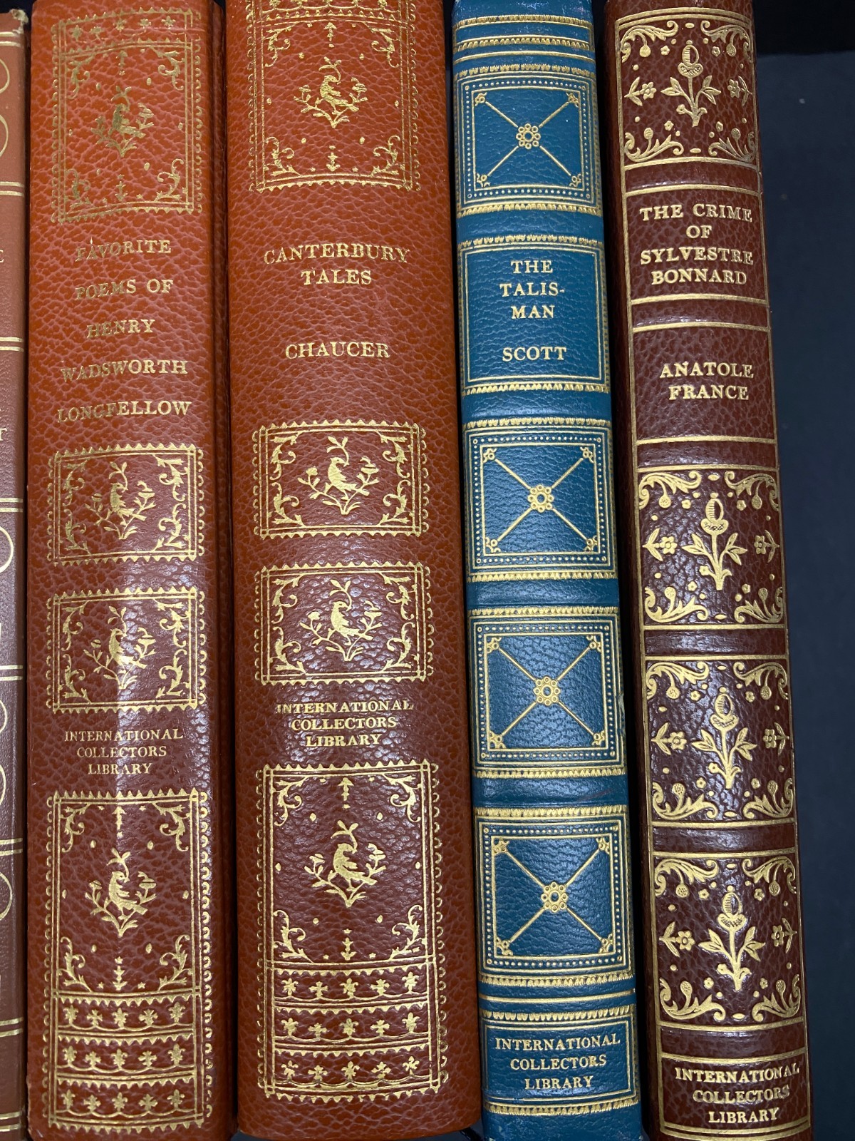 Vintage – International Collectors Library – Lot of 10 – Hardcover – Decorative