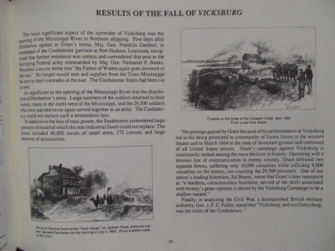 VICKSBURG – A SELF-GUIDED TOUR GUIDE OF THE BATTLEFIELD – BRAND NEW