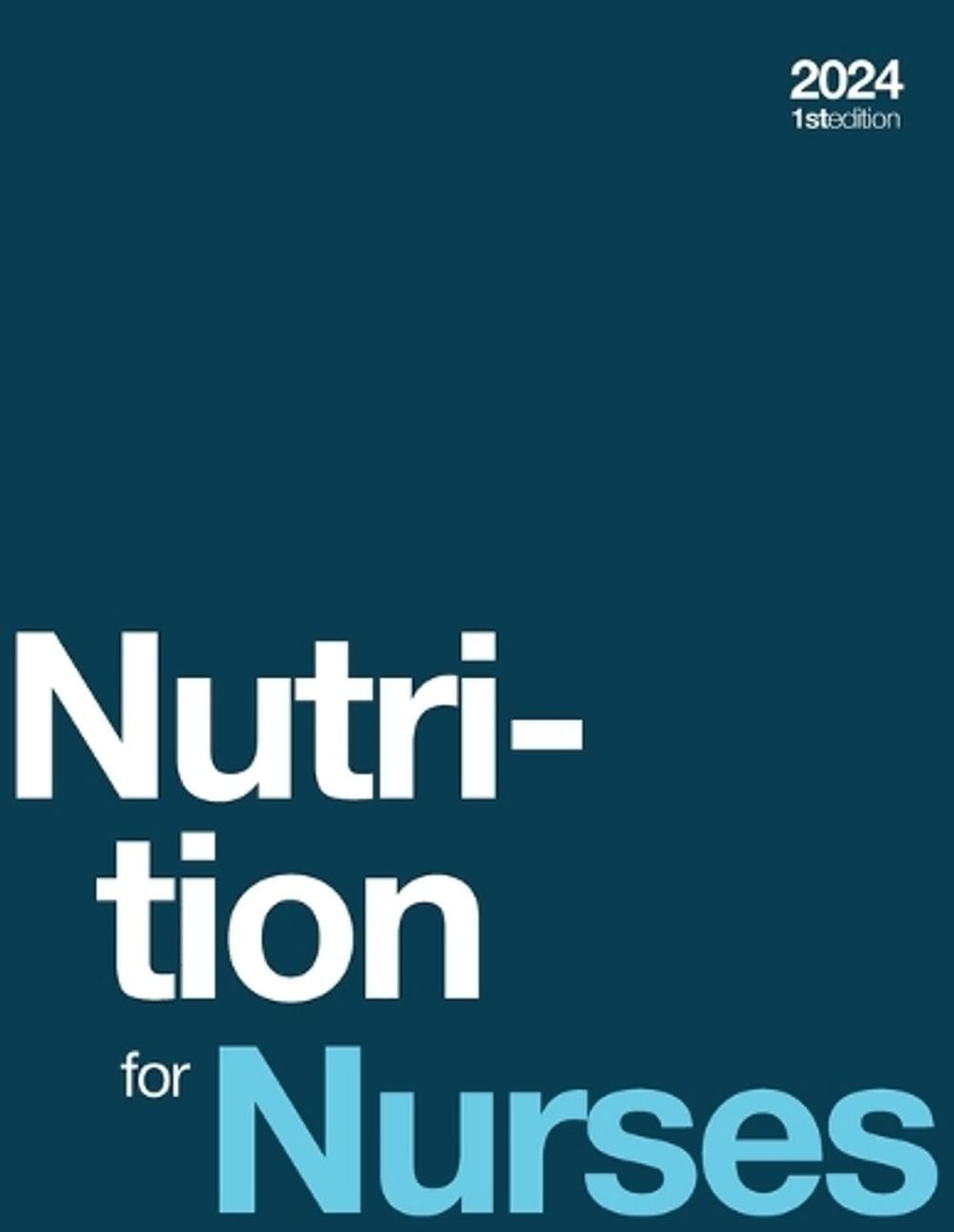 Nutrition for Nurses 2024 (paperback, b&w) by Emerald Charity Bilbrew Paperback