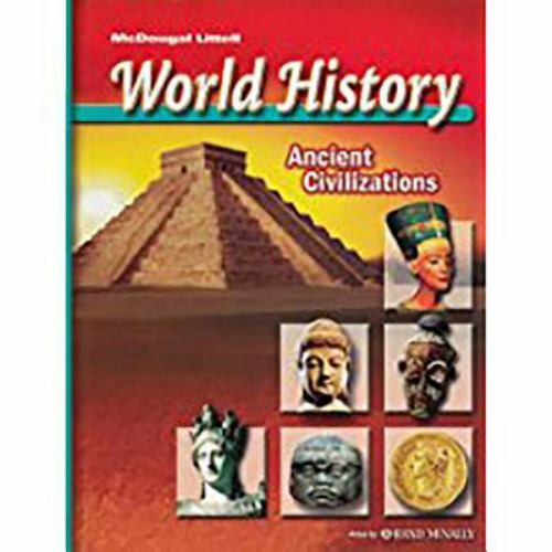 World History: Ancient Civilizations, Holt Mcdougal, Good Book