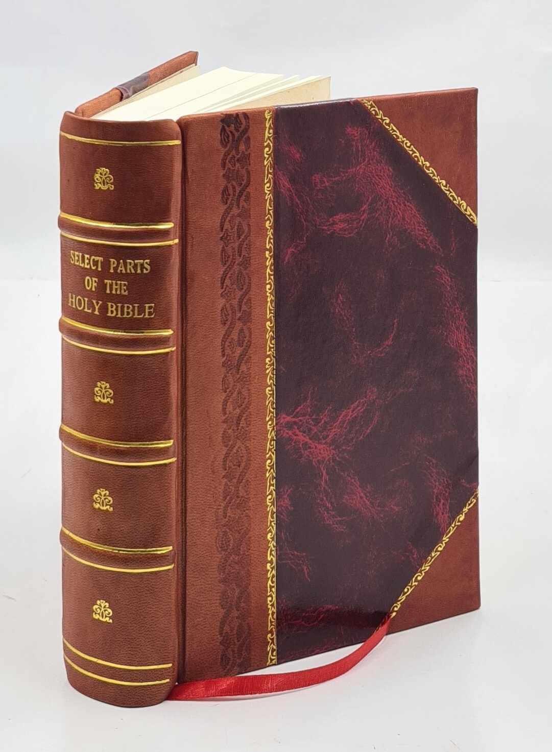Select parts of the holy Bible for the use of the negro slaves, [Leather Bound]