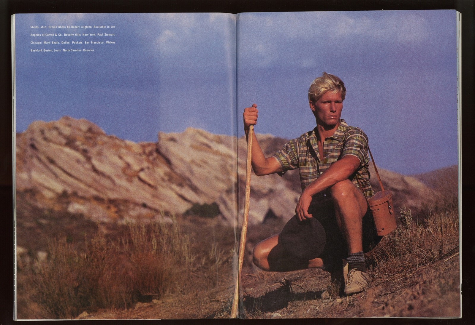 In Style For Men 1984 Gay Physique Vintage Fashion & Travel Magazine 100p M39478