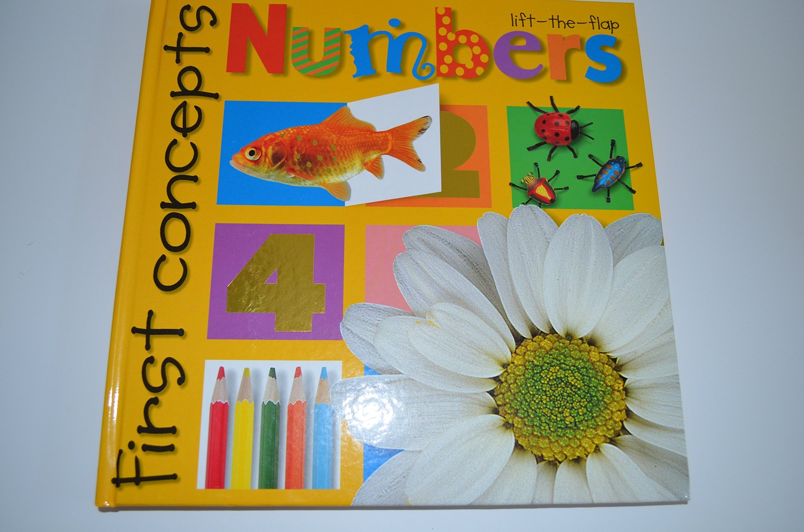 Discovery Toys First Concepts Numbers Lift-the-flap Book