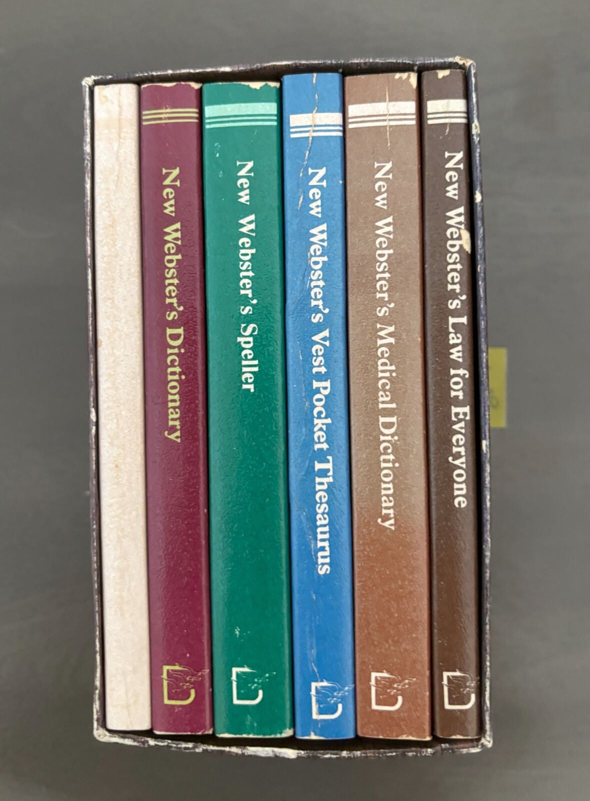 New Webster’s Dictionary Collection (6 volumes, 1,568 pages)