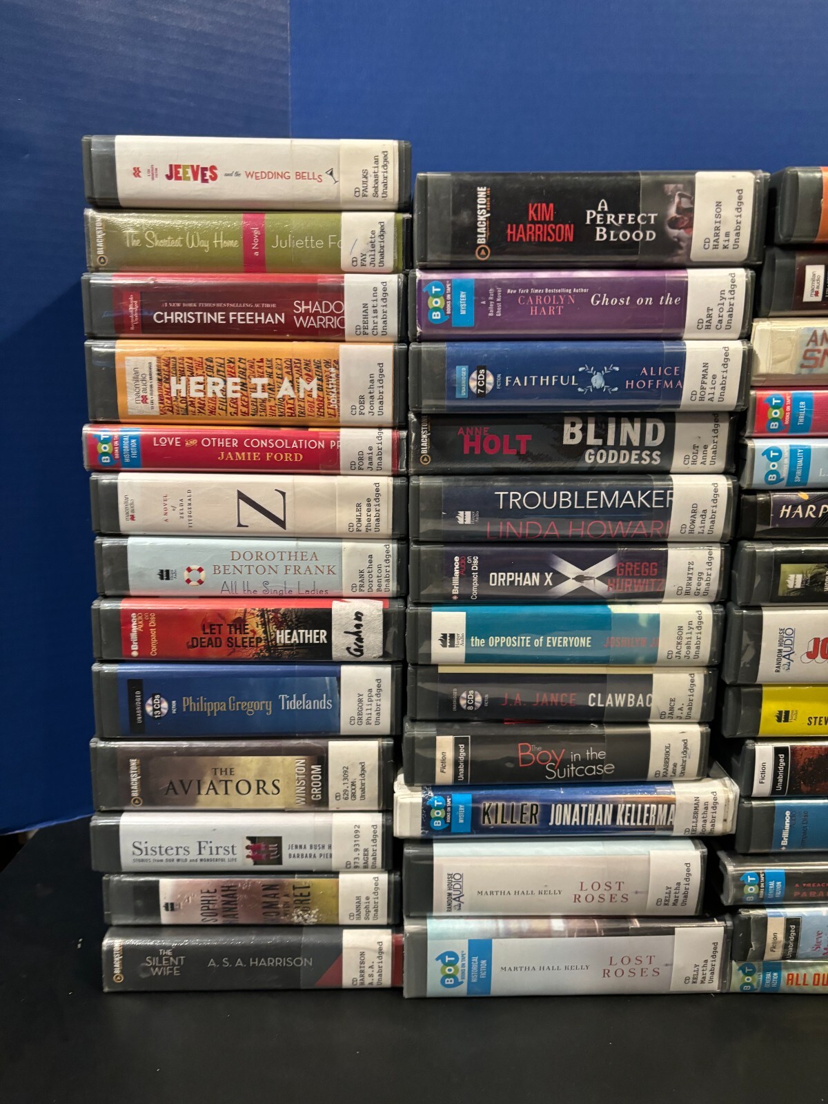 Audio Books on CD 47 Various Title Authors F-O EX-Library
