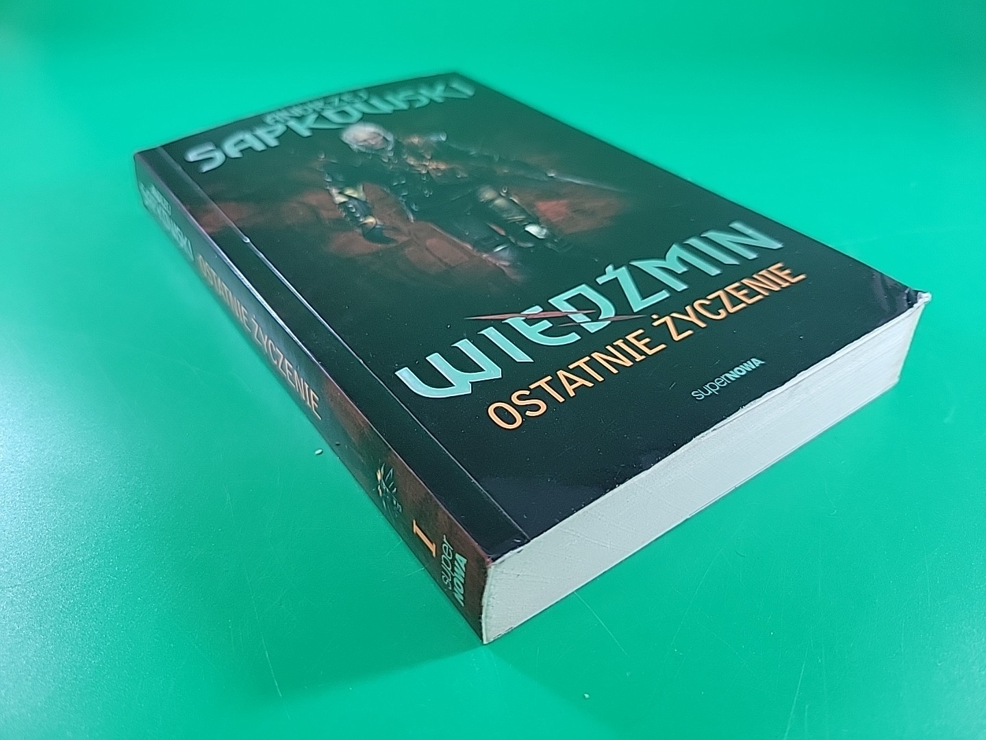 WIEDZMIN OSTATNIE ZYCZENIE Andrzej Sapkowski PB VG **VERY RARE