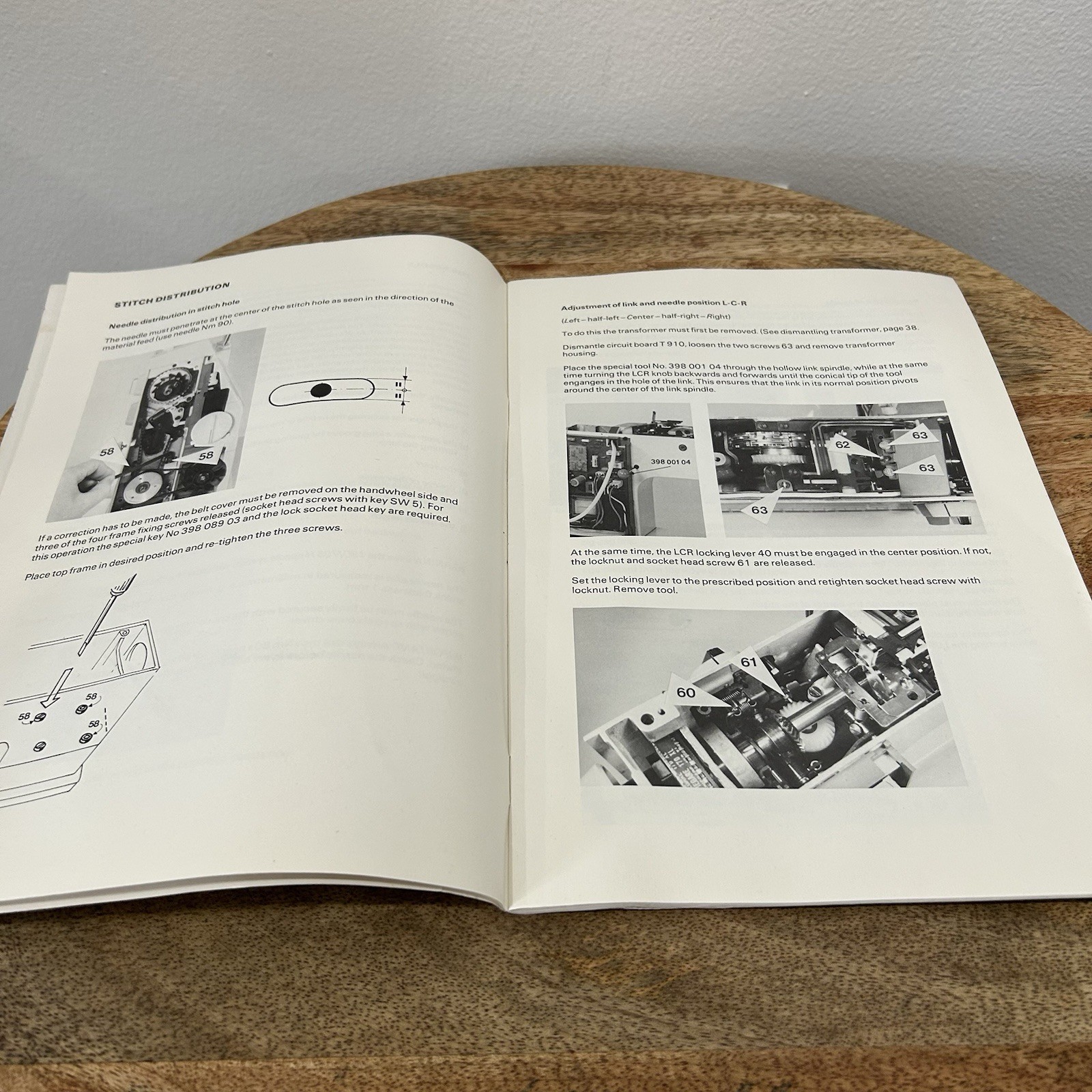 BERNINA Matic 910 Electronic Sewing Machine Service Manual OEM