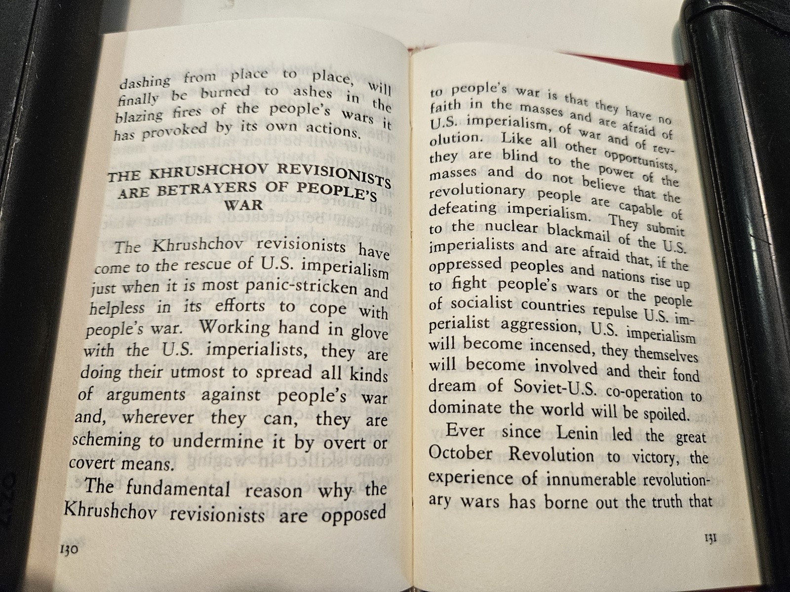 LONG LIVE THE VICTORY OF PEOPLE’S WAR, by Mao Tse-Tung’s Protégé, Lin Piao