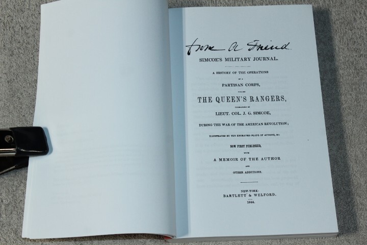 Simcoe’s Military Journal : Lieutenant Colonel John Graves Simcoe A Memoir