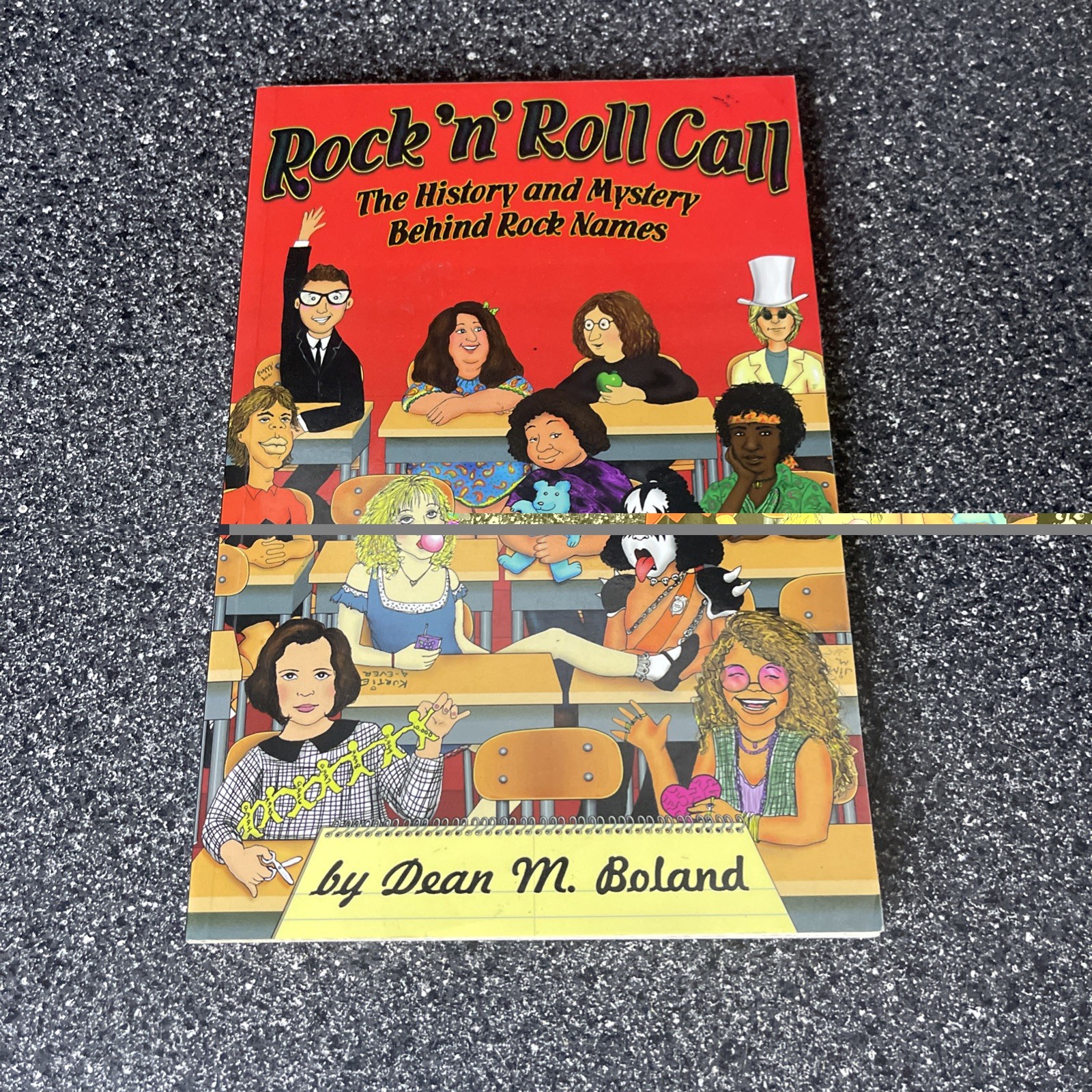 ROCK n ROLL CALL Book History & Mystery Behind Rock Names Classic Rock KISS