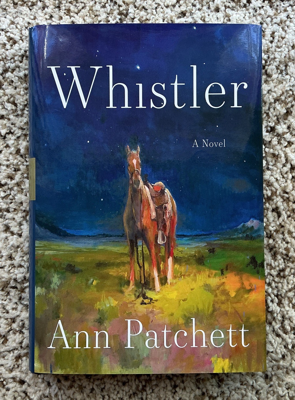 Whistler : A Novel by Ann Patchett (2026, Hardcover) Excellent Condition!