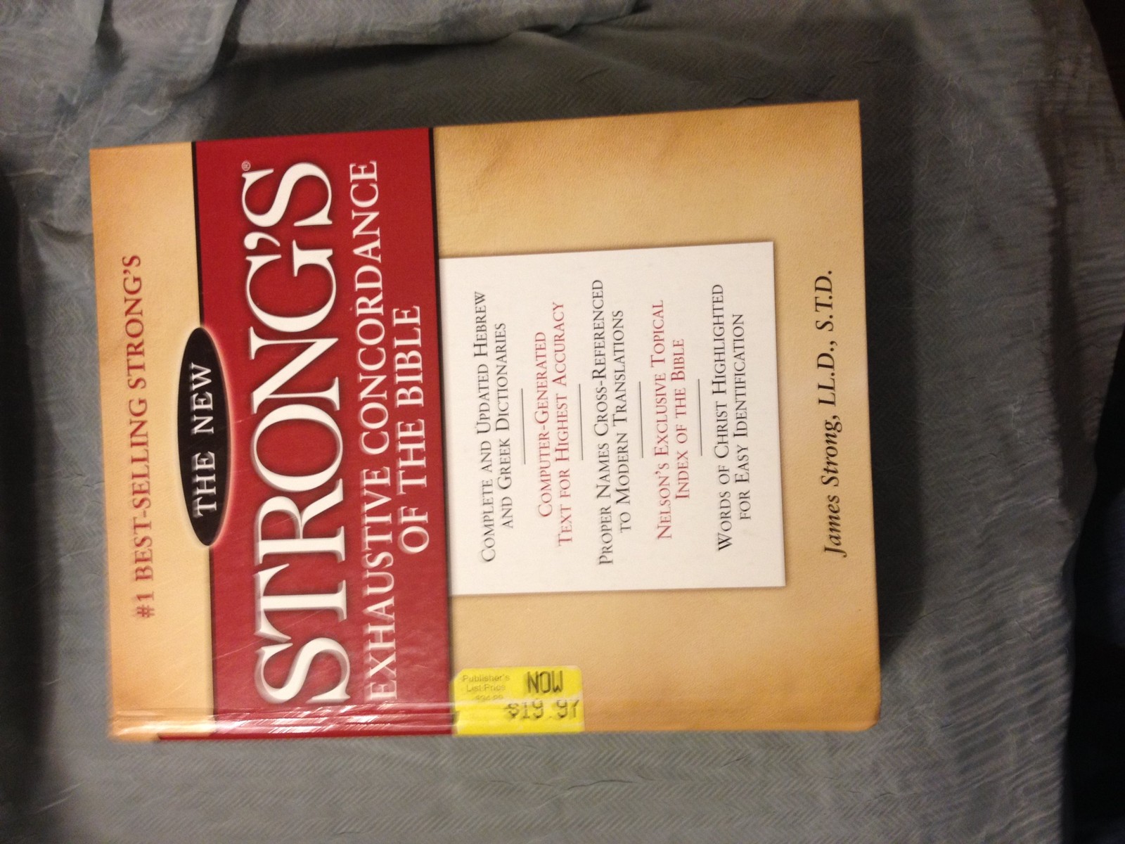 The New Strong’s Exhaustive Concordance of the Bible: With Main Concordance,…