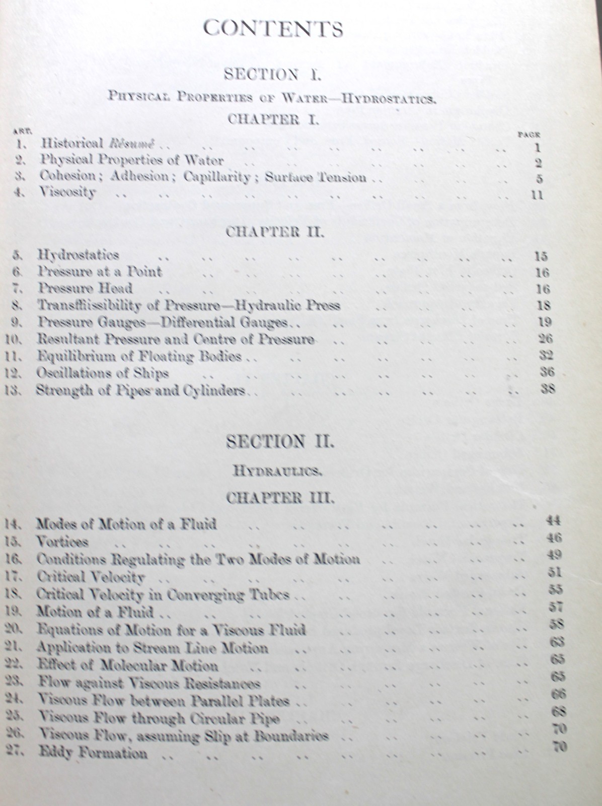 HYDRAULICS AND ITS APPLICATIONS BOOK BY A.H. GIBSON 1921 D. VAN NOSTRAND COMPANY