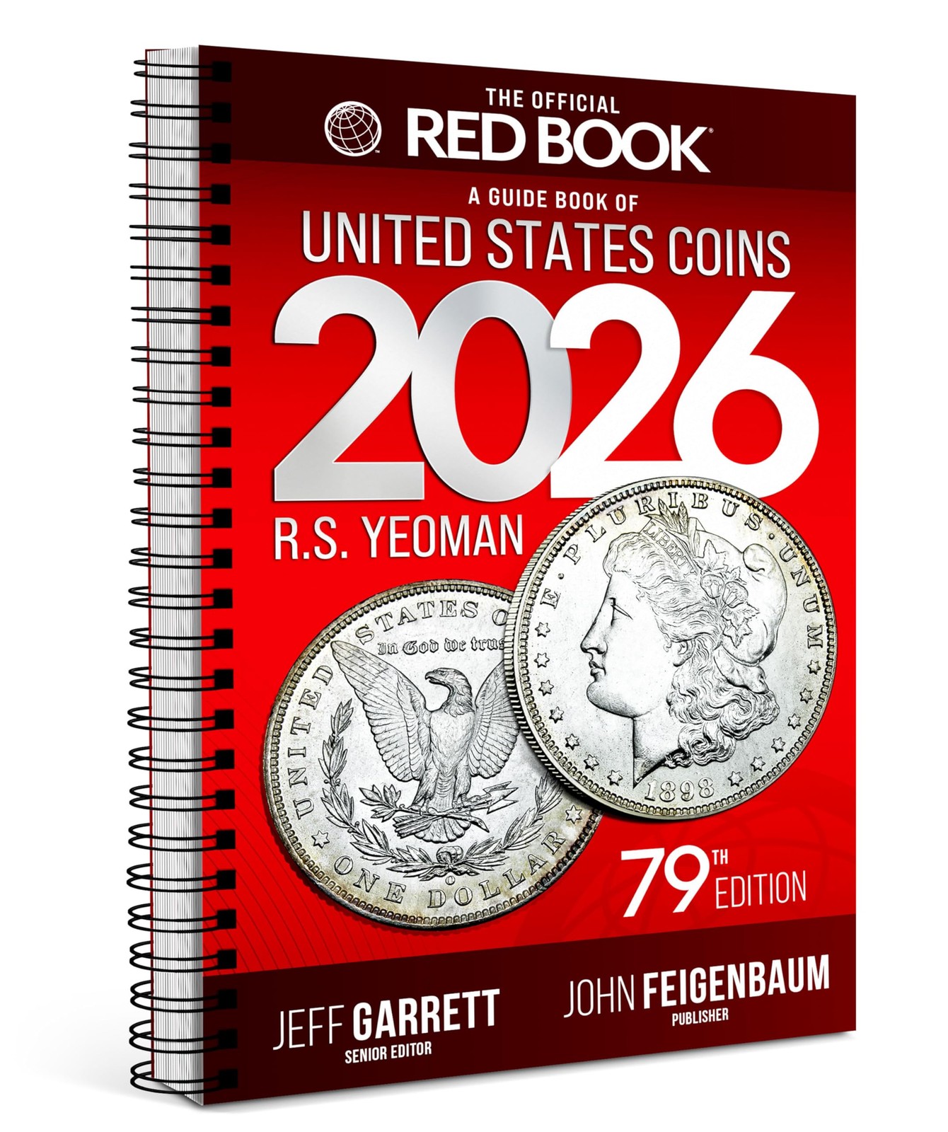 2026 Official Red Book A Guide to US Coins 79th Edition with 32500 Coin Prices