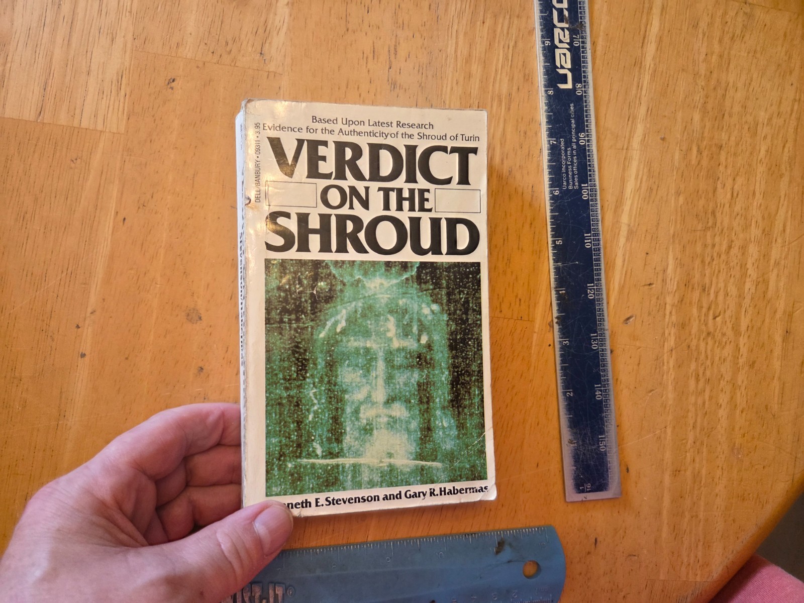 Verdict on the Shroud by Stevenson and Habermas – 1982 Dell Paperback