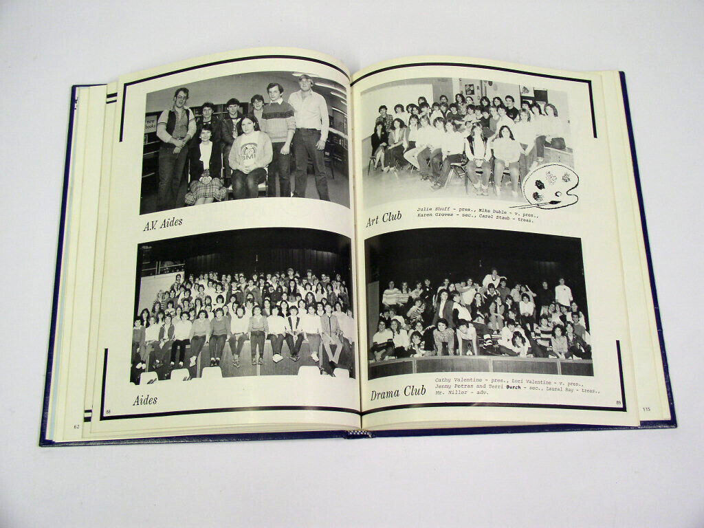 1984 Concors – Catoctin High School Yearbook, Thurmont, Md – 197 Pages