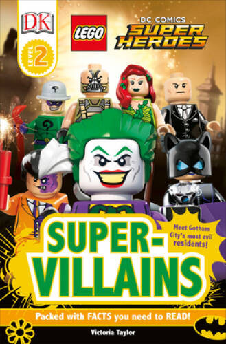 DK Readers L2: LEGO DC Super Heroes: Super-Villains – Paperback – VERY GOOD