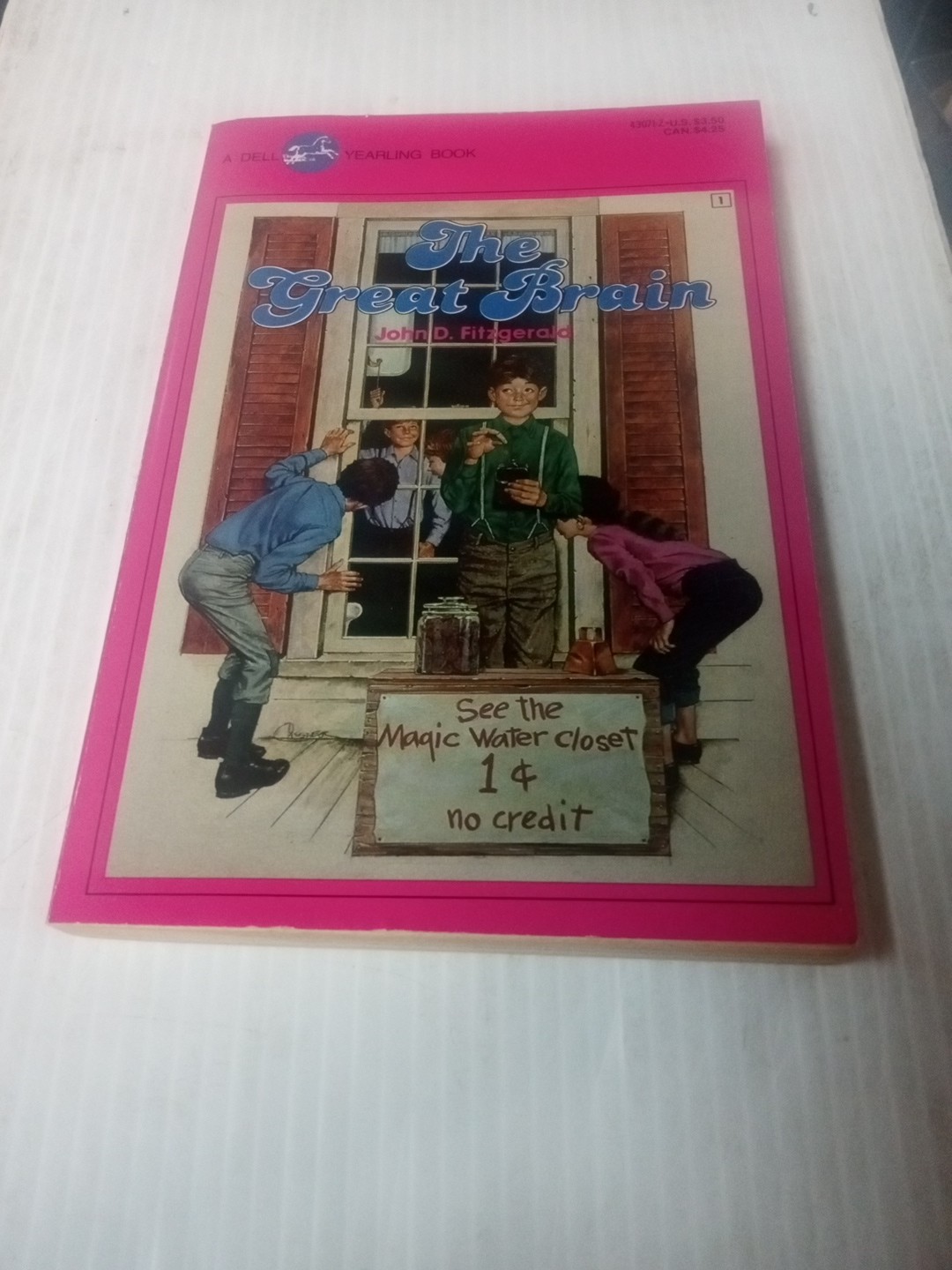 The Great Brain Vintage Children’s Chapter Book Yearling 1988