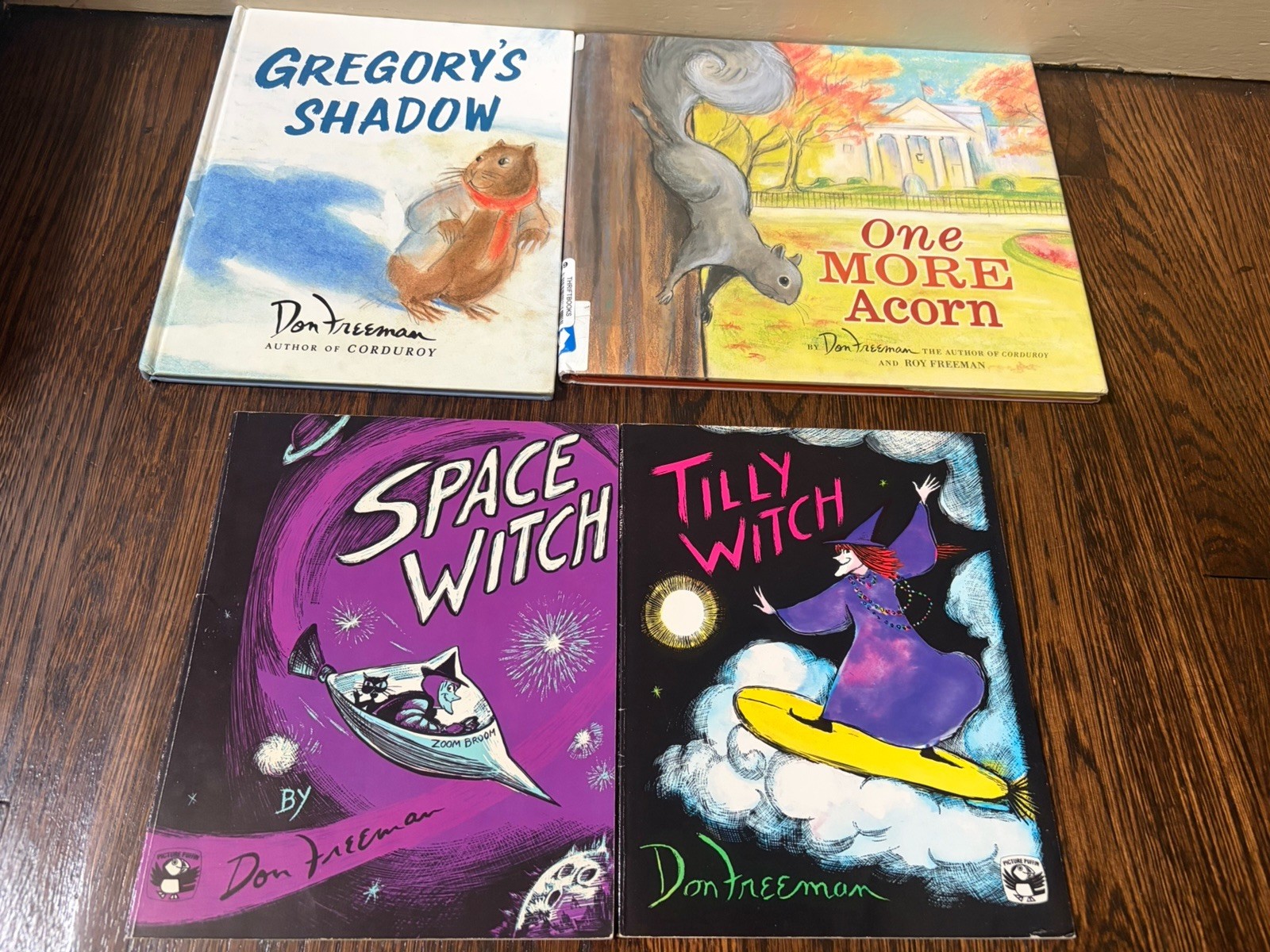 Lot Of 4 Don Freeman Gregory’s Shadow + Space Witch +Tilly Witch One More Acorn