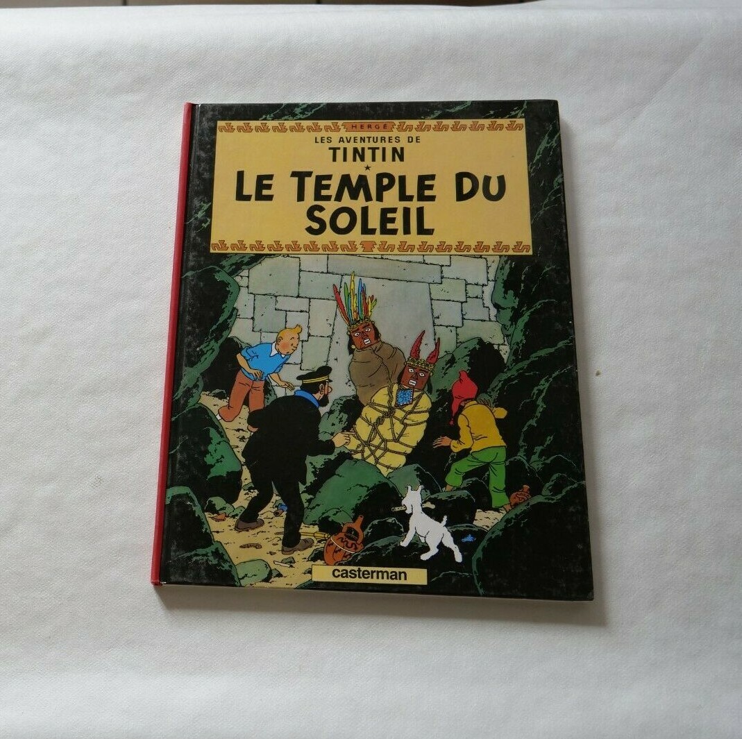 Tintin The Temple Of The Sun Hergé Casterman Edition C8 – 1987