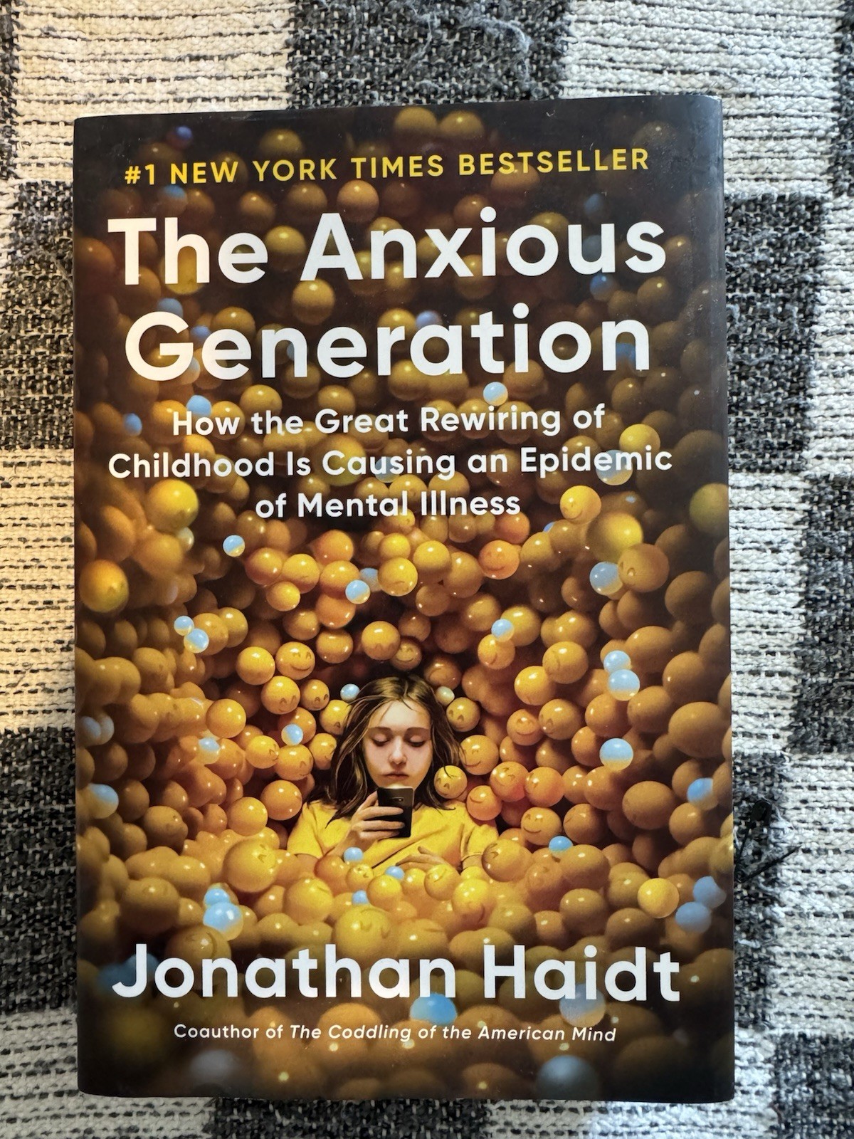 The Anxious Generation By Jonathan Haidt- New, Hardcover With Dust Jacket