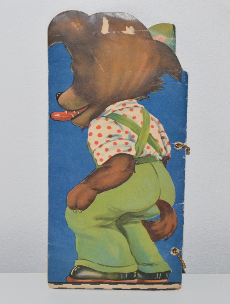 Complete 1941 MARGOT VOIGT – The Very Wicked Wolf Chubby Pig Tiny Pig Patty Pig