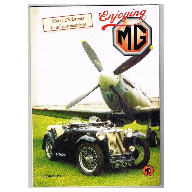 Enjoying MG Magazine December 1993 mbox1121 MG Owners Club