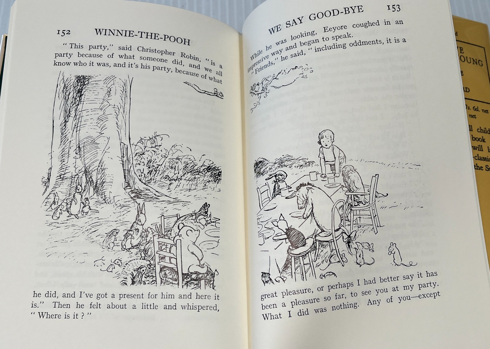 Winnie the Pooh, A.A.Milne, Highest Quality Facsimile of 1926 First Edition DJ