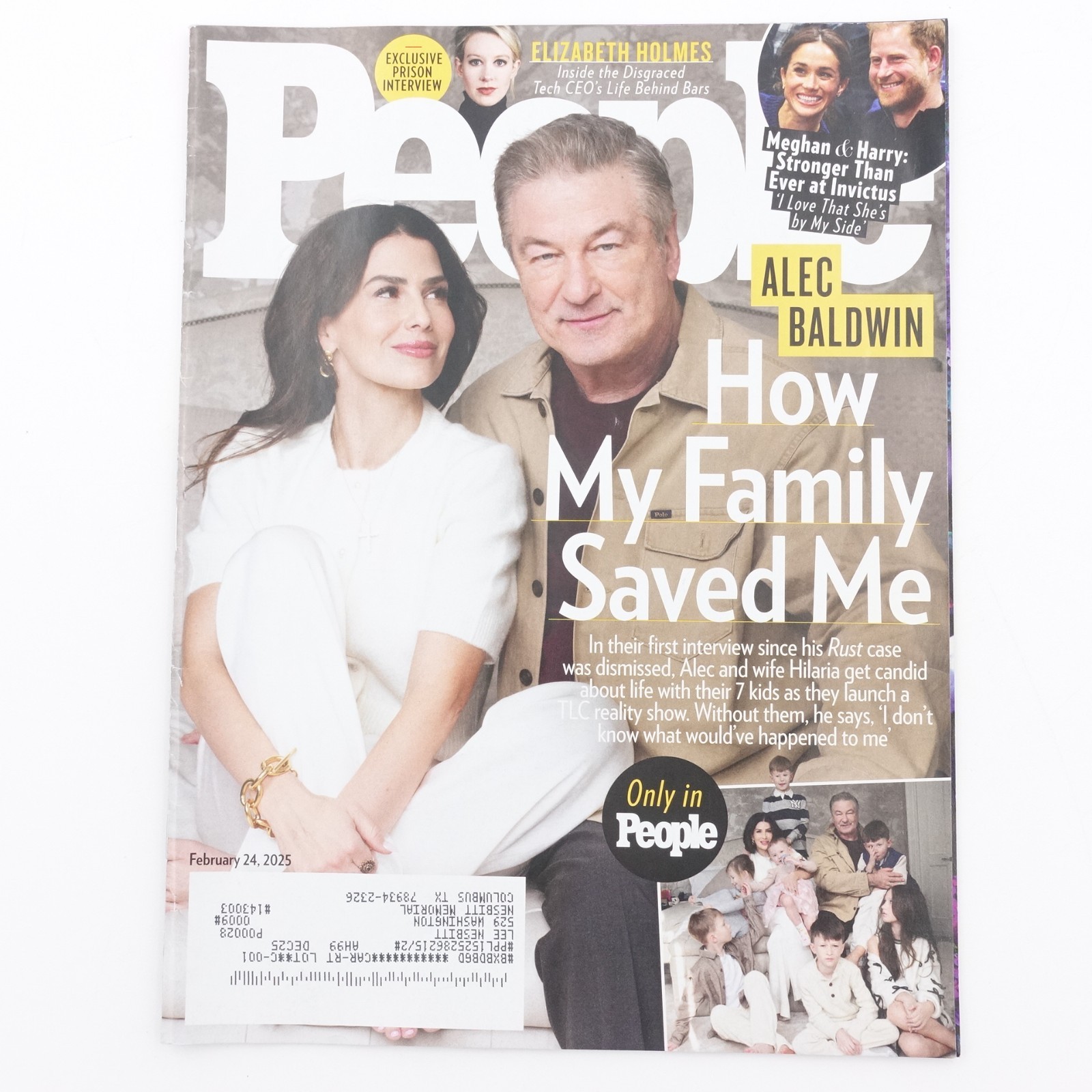 Lot of 25 People Magazine 2025 Mixed Issues Dates Ex-Library One Duplicate