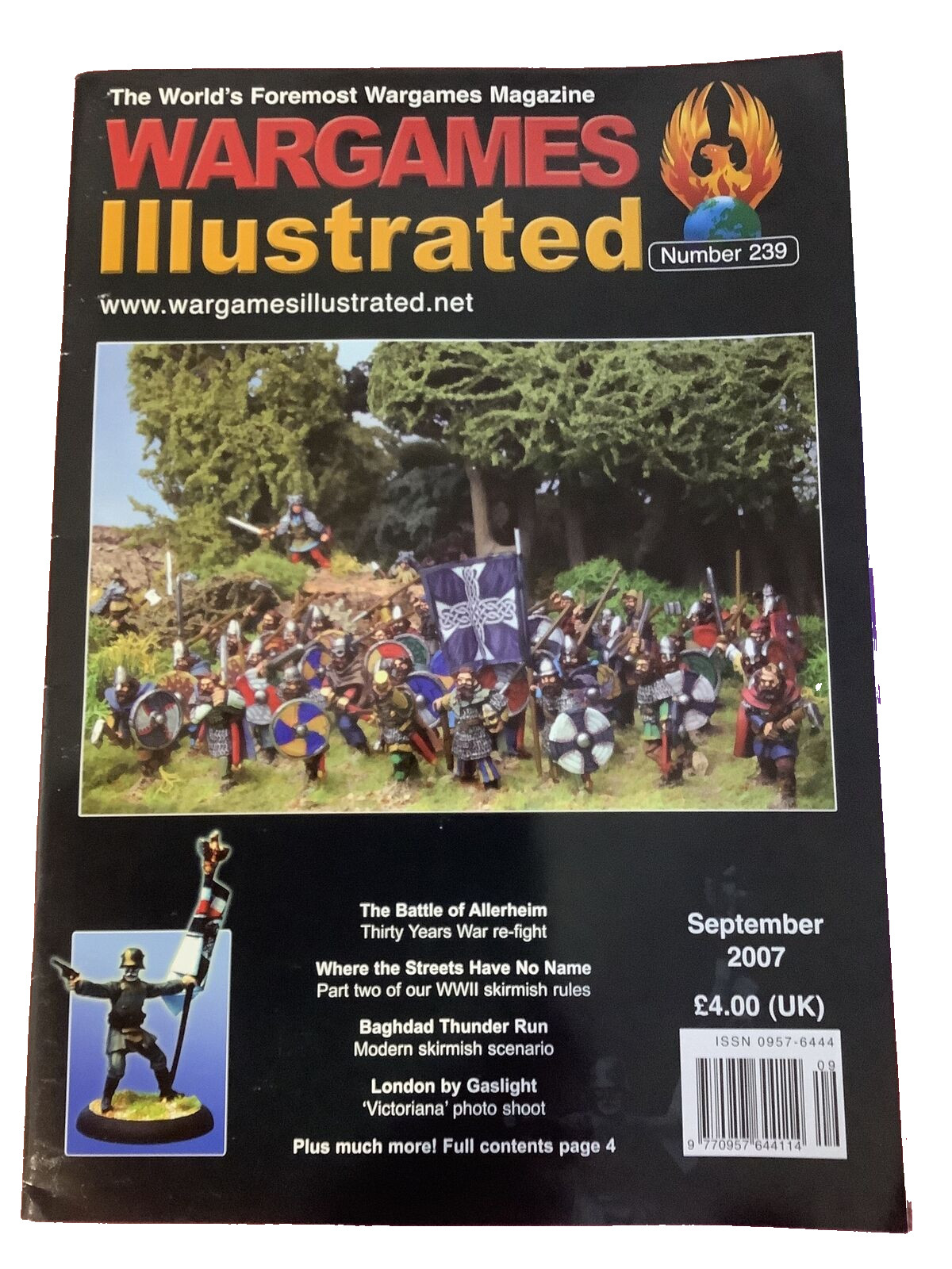 Wargames Illustrated Issue 239 September 2007 Gaming Magazine
