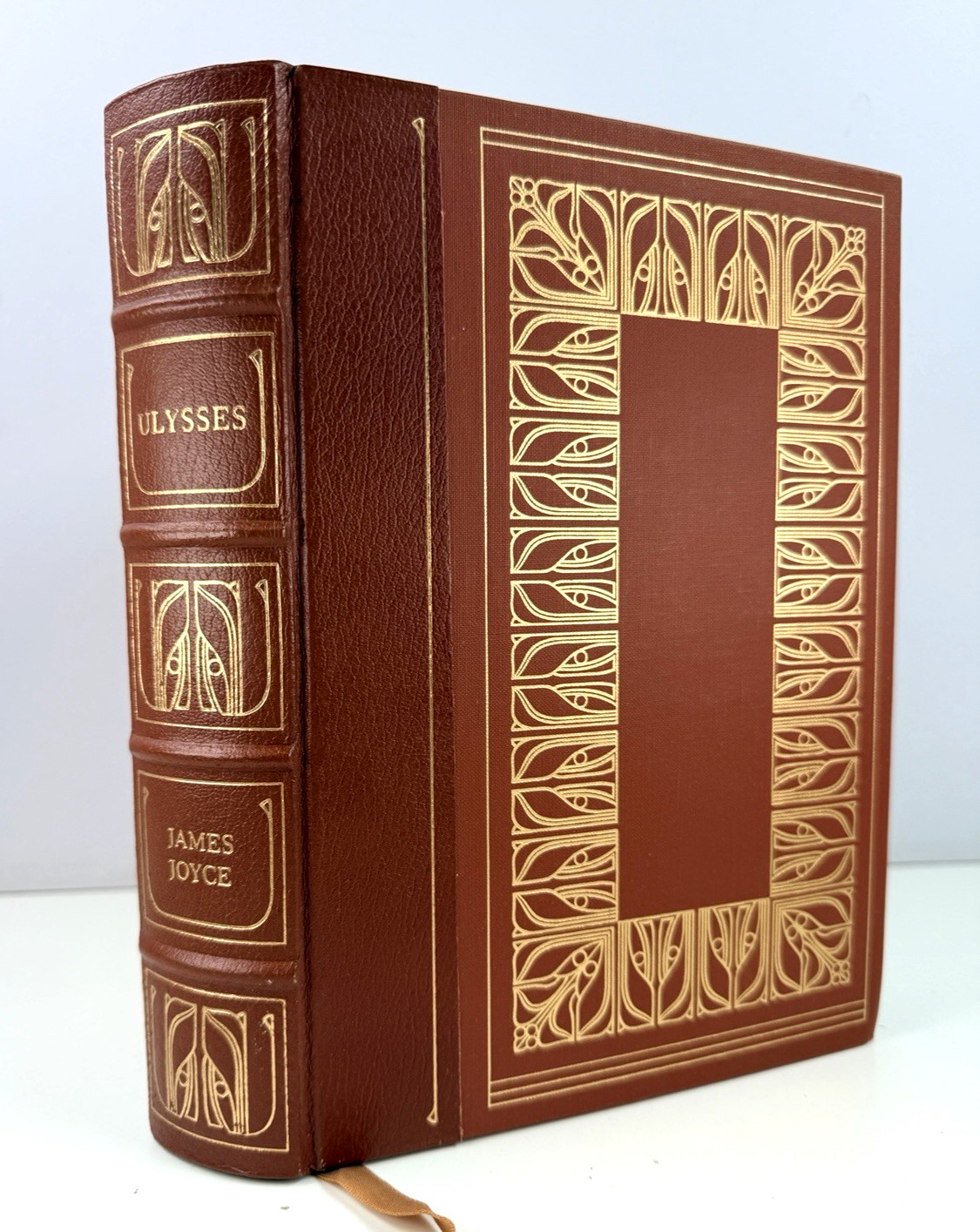 Ulysses by James Joyce, 1979 1/4 leather