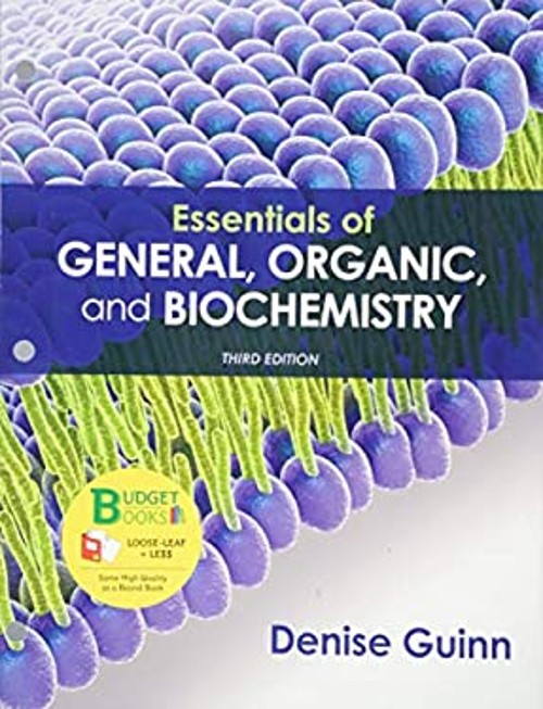 Loose-Leaf Version for Essentials of General, Organic, and Bioche