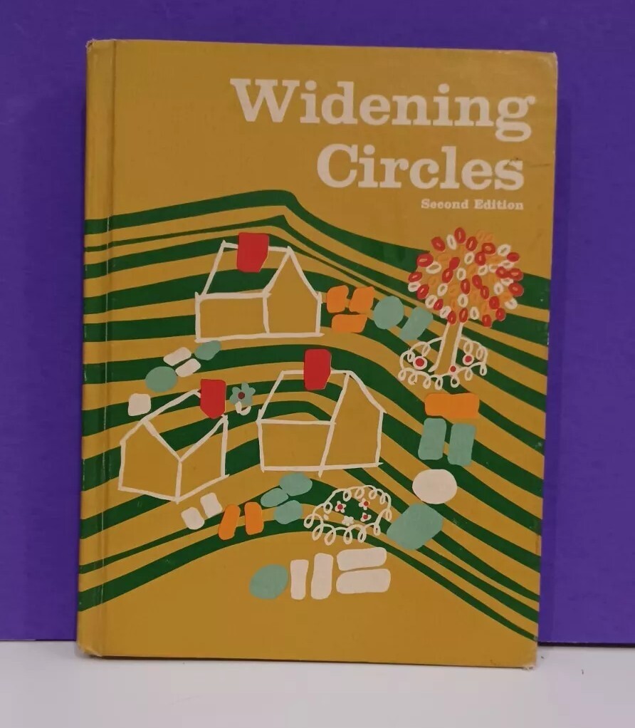 VINTAGE TEXTBOOK-Winding Circles-2nd Edition 1974- Hardcover – 9 1/4 × 7 inches
