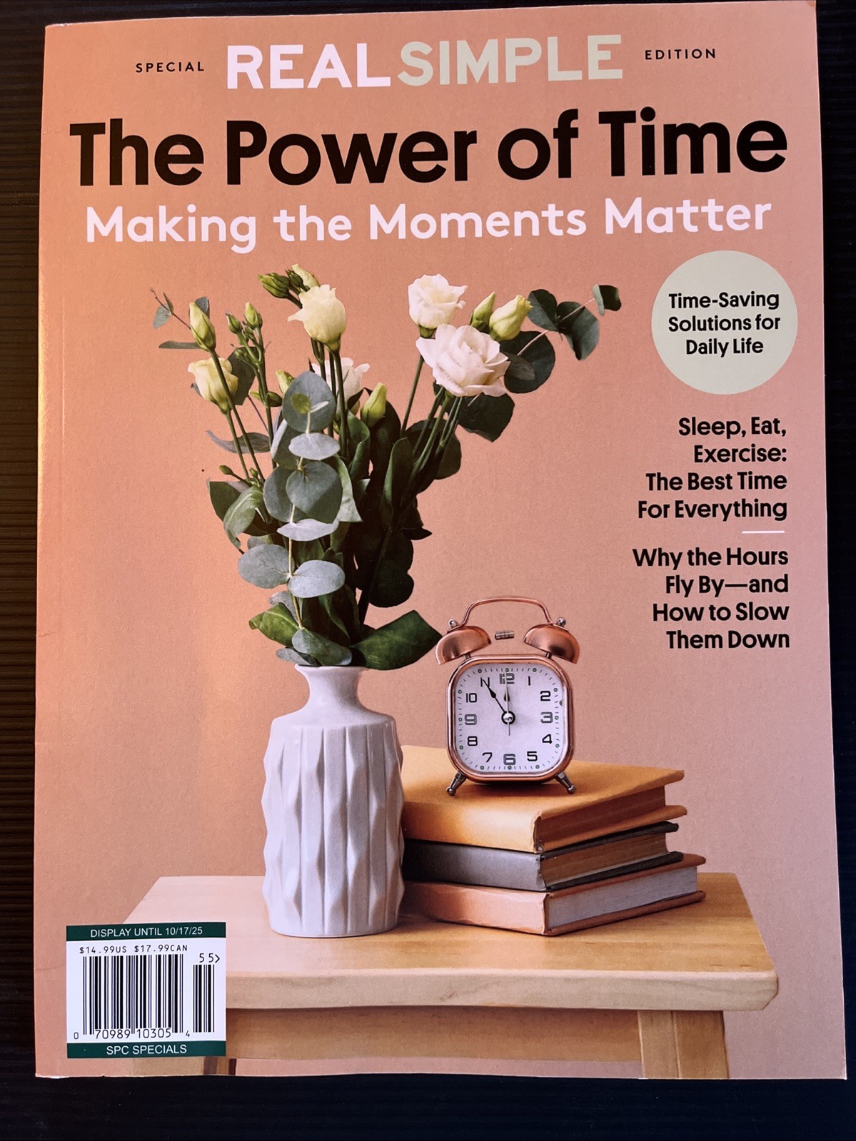 Real Simple Special Edition the Power of Time October 2025 Magazine Moments