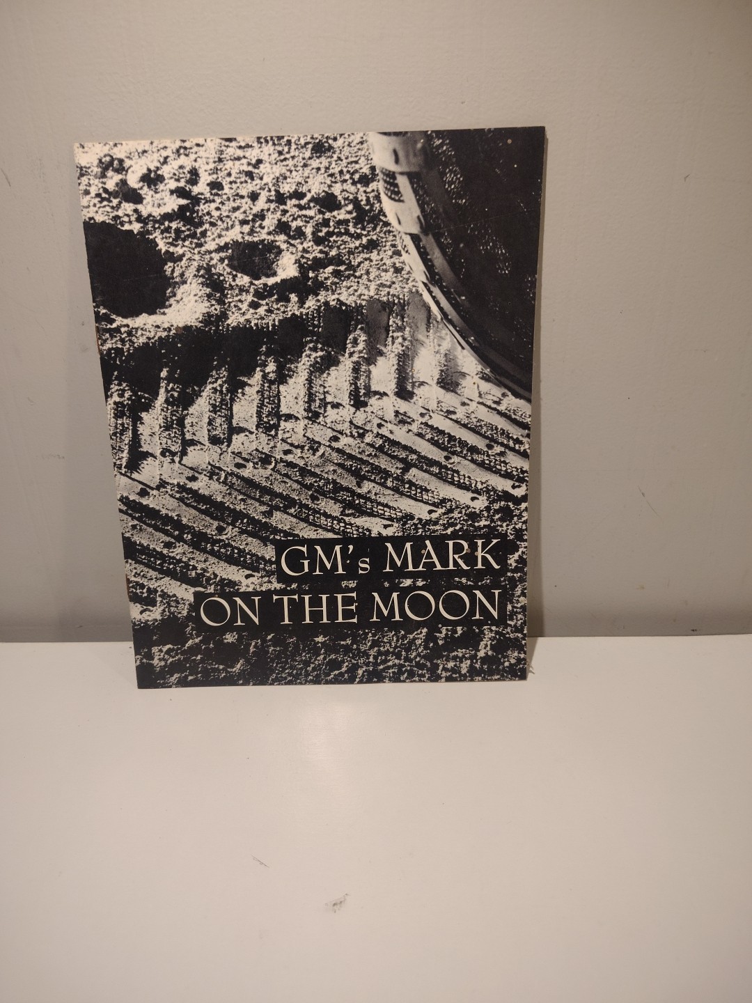 GM’s promo The Moon Pamphlet Apollo 15 Moon Landing Tires On The First Vehicle