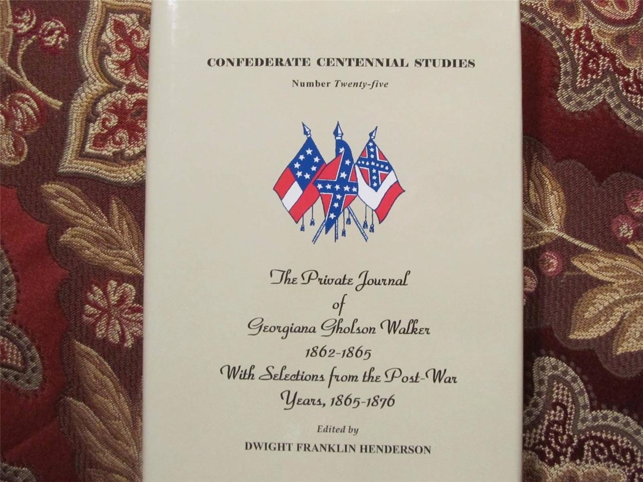PRIVATE JOURNAL OF GEORGIANA WALKER – BLOCKADE RUNNING -LIMITED EDITION ONLY 750