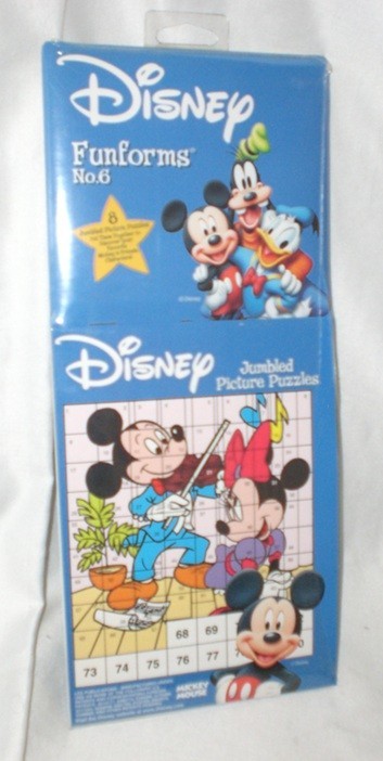 DISNEY LEE PUBLICATIONS STICKER PUZZLE BOOK FACTORY SEALED NEW