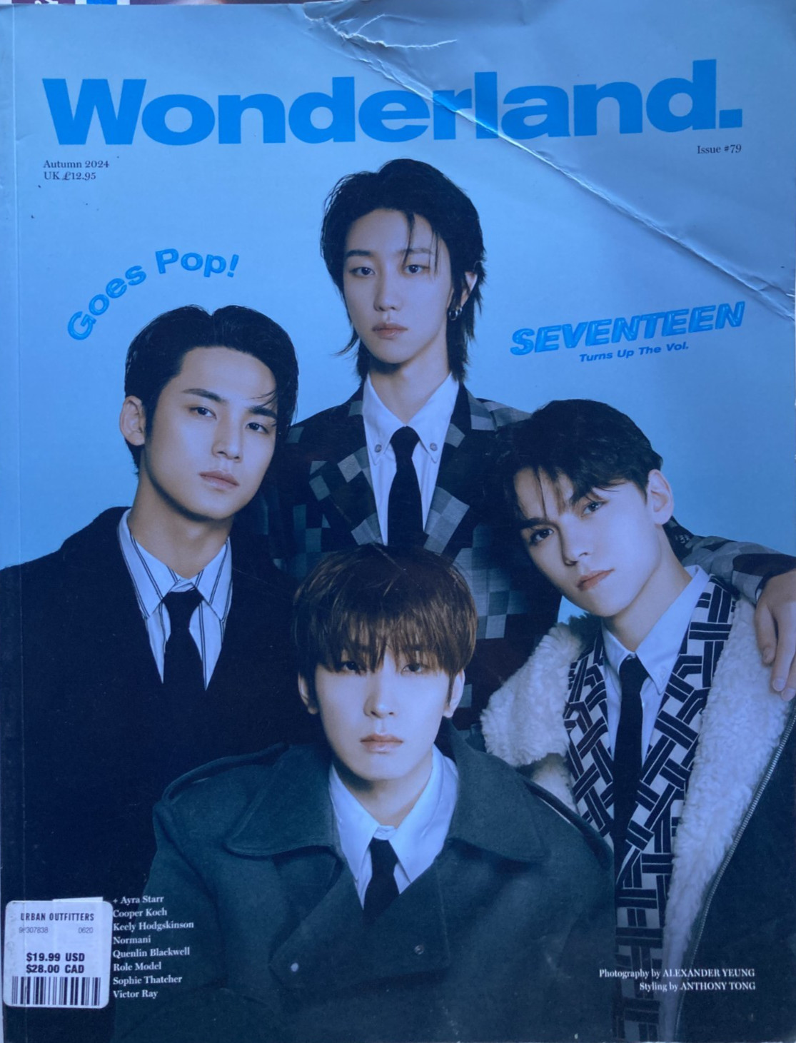 SEVENTEEN KPOP SUPERSTARS Autumn 2024 WONDERLAND Magazine Large Format 346 Pages