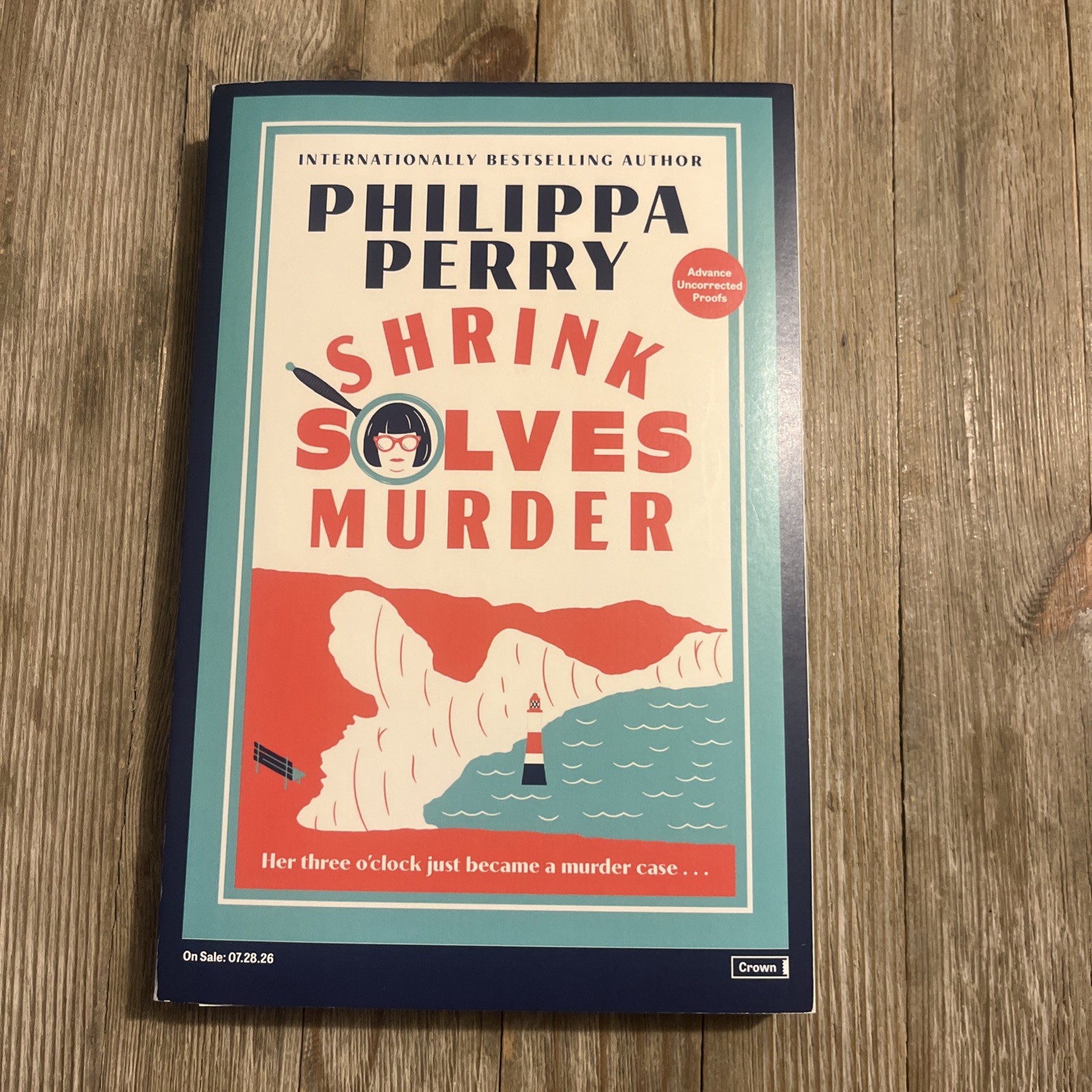 Shrink Solves Murder by Philippa Perry – New – Arc Copy – Paperback Book 7/28/26